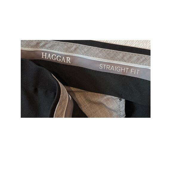 Haggar Straight Fit Casual Dress Pants Mens 40x30 - Picture 3 of 4
